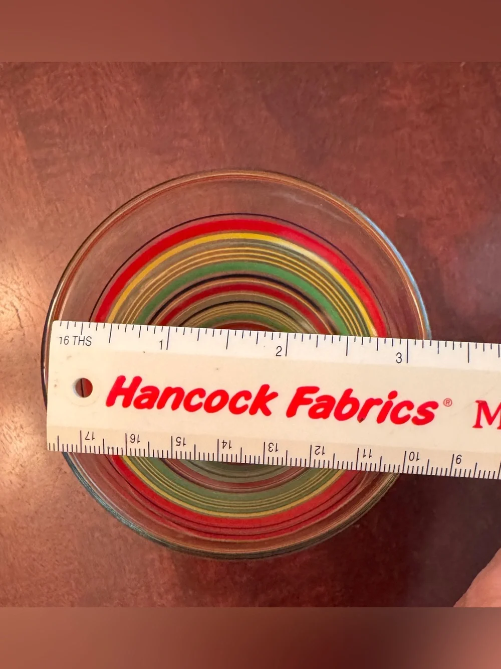 Fiestaware Coordinates Drinking Glasses Mambo Libbey Stripes Fiesta. SET OF TWO